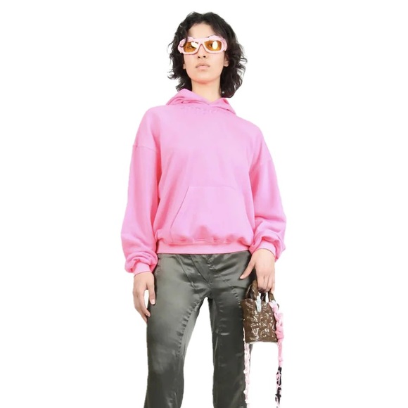 OTTOLINGER PINK COTTON HOODIE - Picture 5 of 5